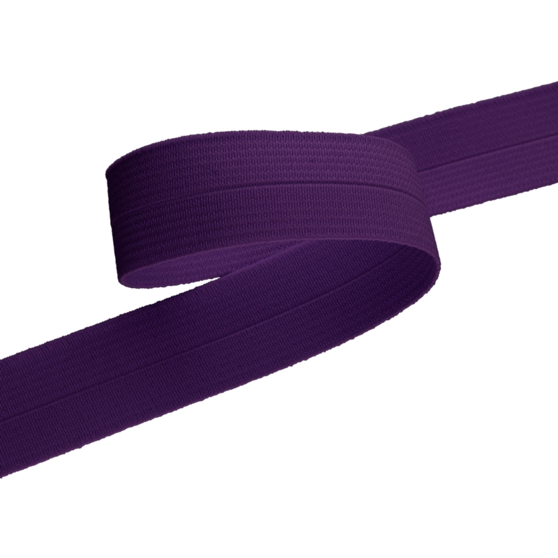 Gefaltetes Einfassband 23 mm Violett