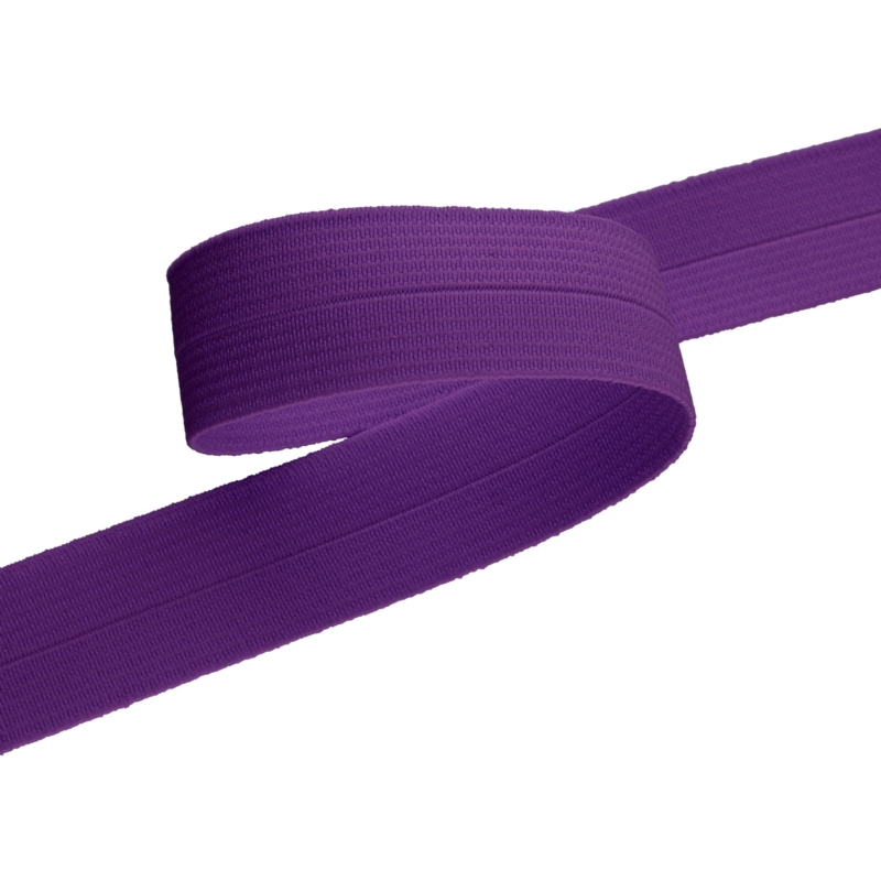 Folded binding tape 23 mm violet