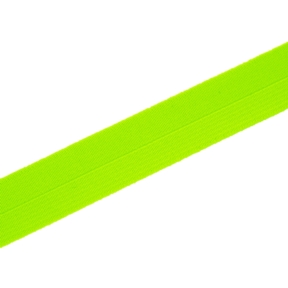 Taśma elastyczna łamana 23 mm/1,10 mm (1001) zielony neon