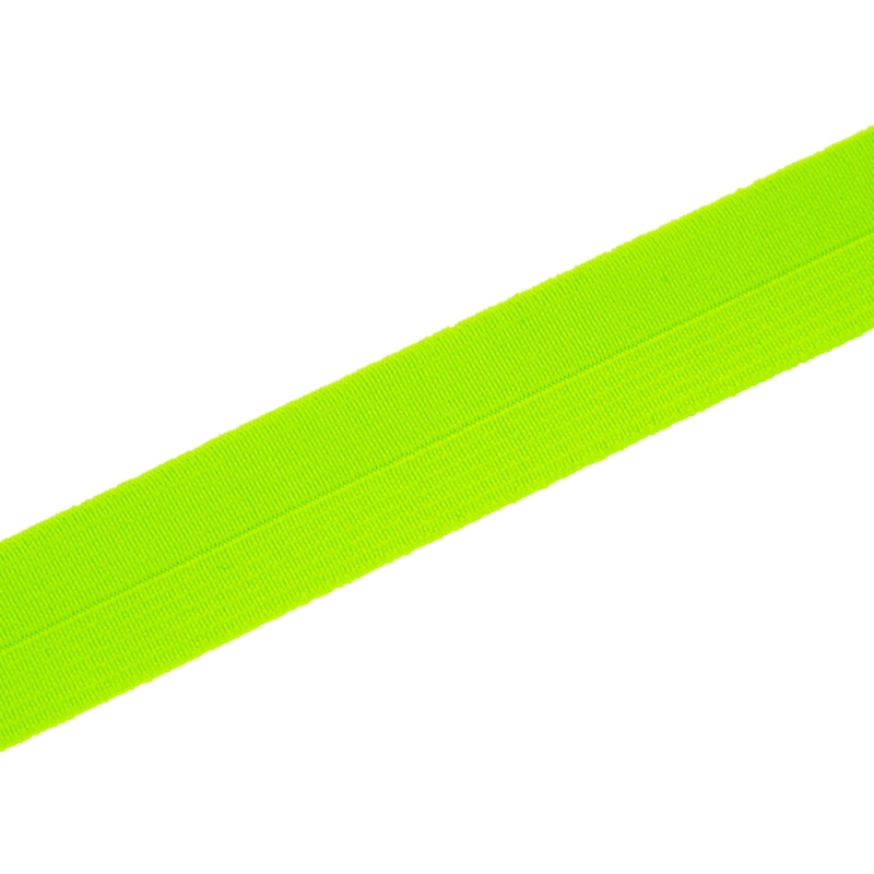 Gefaltetes Einfassband 23 mm grünes Neon