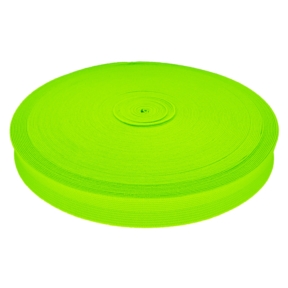 Taśma elastyczna łamana 23 mm/1,10 mm (1001) zielony neon