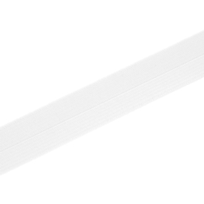 Taśma elastyczna łamana 23 mm/1,10 mm (501) biała