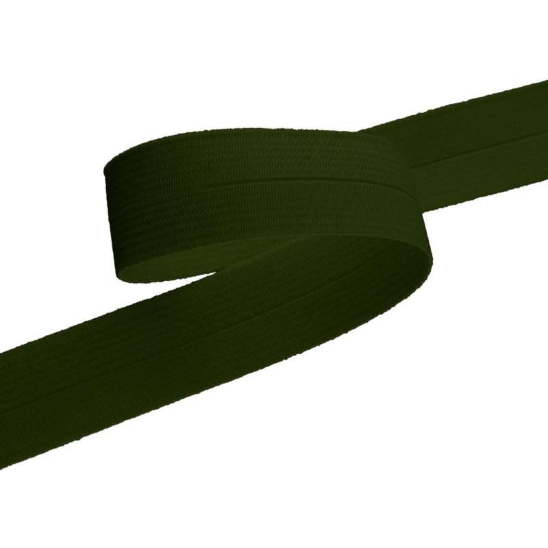 Vázací páska skládaná 23 mm zelená