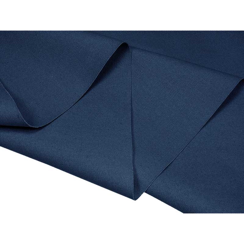 Cotton  fabric canvas 400 g/m2 navy blue 165 cm 40 mb