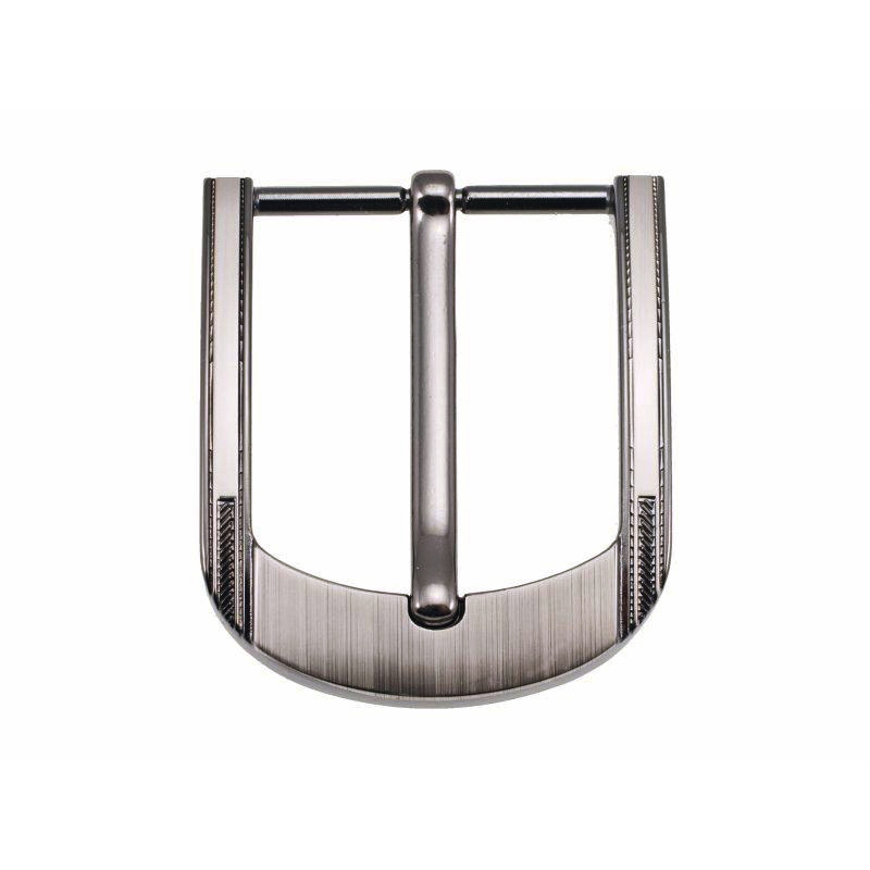 Metal belt buckle 40 mm zk007 nickel cast 8 pcs