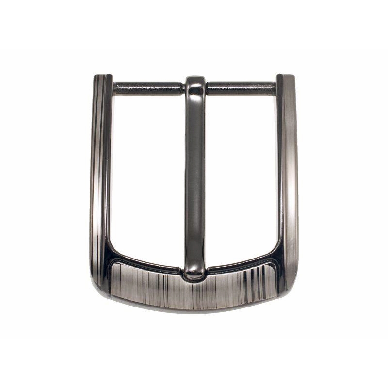 Metal belt buckle 40 mm zk008 nickel cast 8 pcs