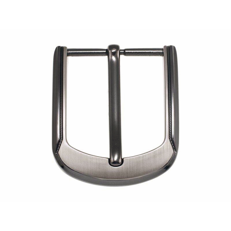 Metal belt buckle 40 mm zk010 nickel cast 8 pcs