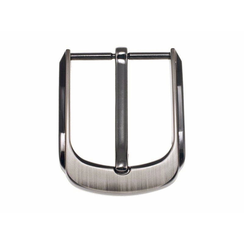 Metal belt buckle 40 mm zk012 nickel cast 8 pcs