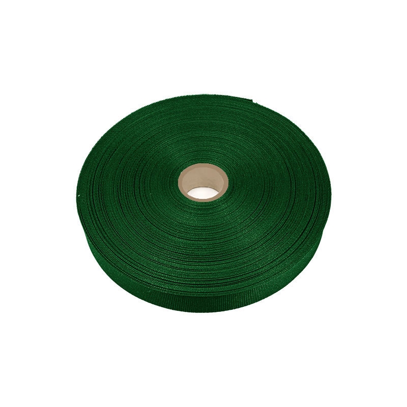 Rypsová popruhu 20 mm tmavě zelená (1358) 50 mb