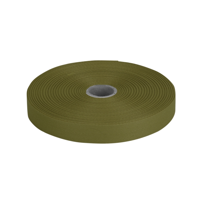Cotton Twill Tape 25 mm/0,35 mm khaki (305)