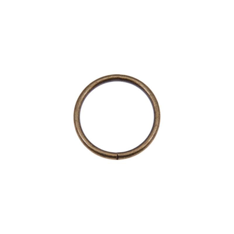 METAL RING 30/3 MM OLD   GOLD WIRE 100 PCS