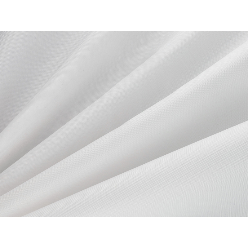 Polyester-stoff Oxford 210d pu-beschichtet wasserdicht (501) weiß 150 cm 100 lm