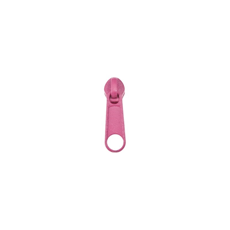 SLIDER FOR NYLON ZIPPER TAPES WITH  CORD 3 NON LOCK PINK 516 500 PCS