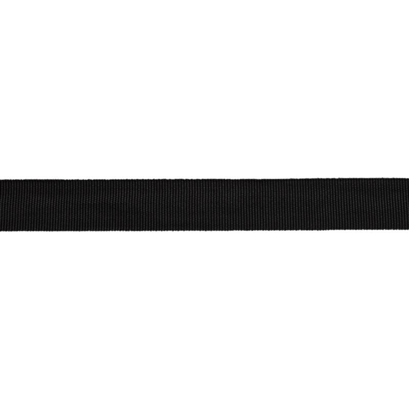 Polyester twill tape 20 mm black (580)