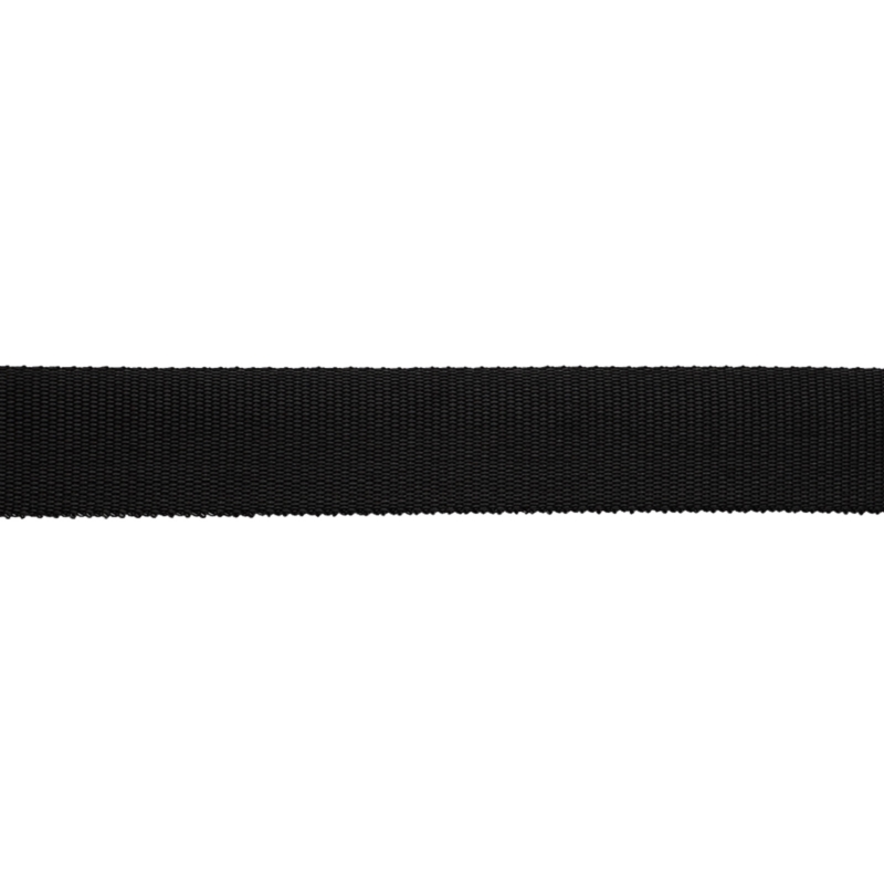 Polyester  tape Bask 25 mm black (580)