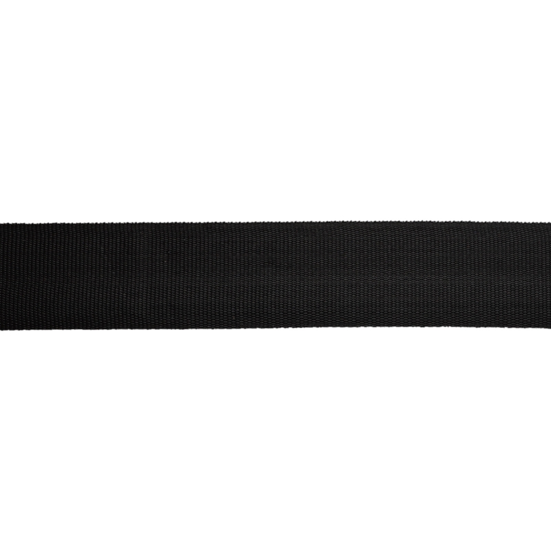 Polyester  tape Bask 38 mm black (580)