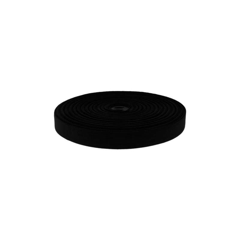 Polyester  tape Mini 25 mm black (580)