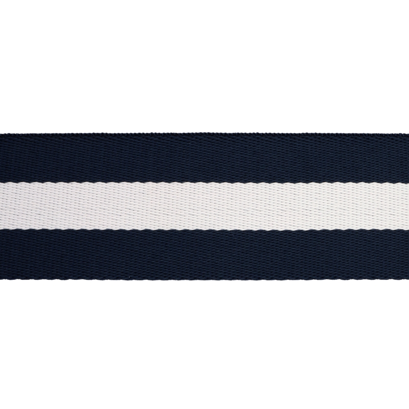 Polycotton tragband 50 mm / 1,50 (+/-0,05) mm (29) grau-rosa-grau 50 yd
