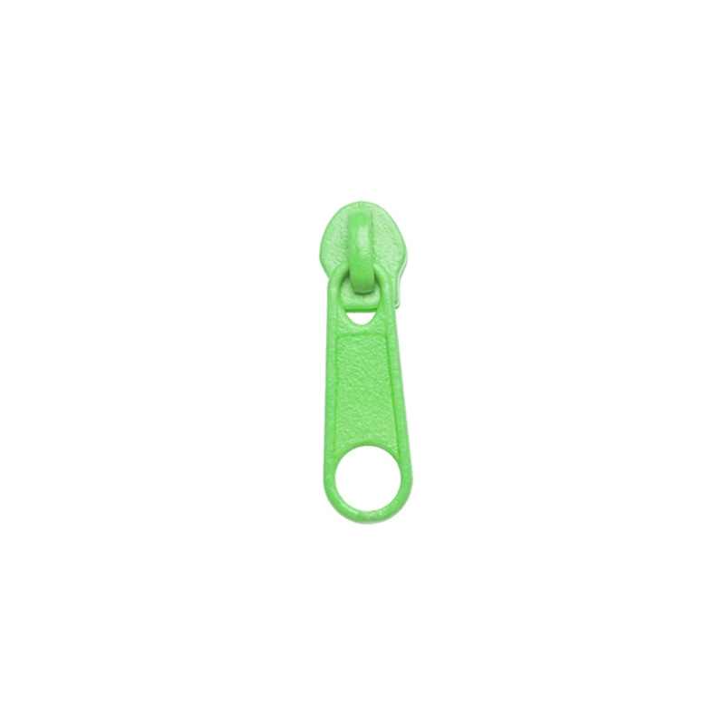 Suwak do taśmy suwakowej  spiralnej 5 non lock (1001) zielony neon