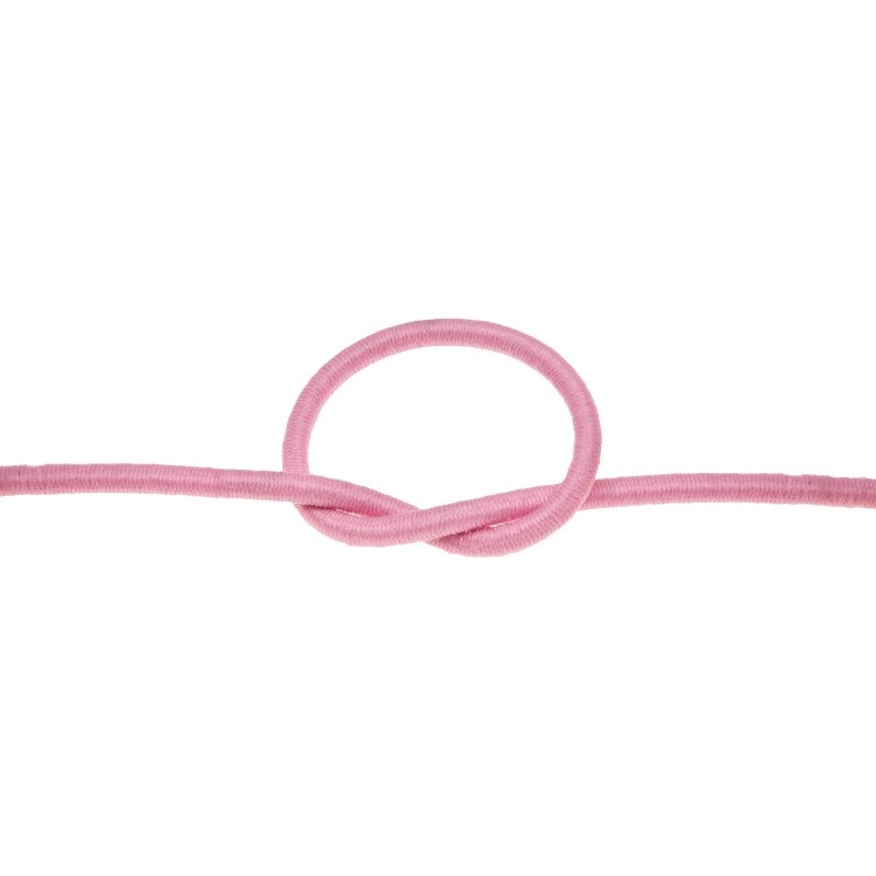 ELASTIC CORD 3 MM PINK 513 POLYESTER 50  MB