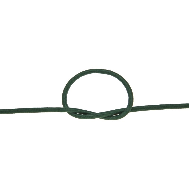 ELASTIC CORD 3 MM GREEN 878 POLYESTER 50 MB