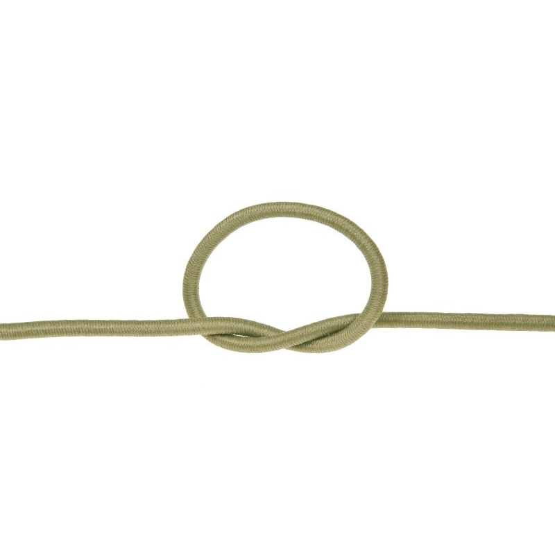 ELASTIC CORD 5 MM OLIVE 170 POLYESTER 50   MB