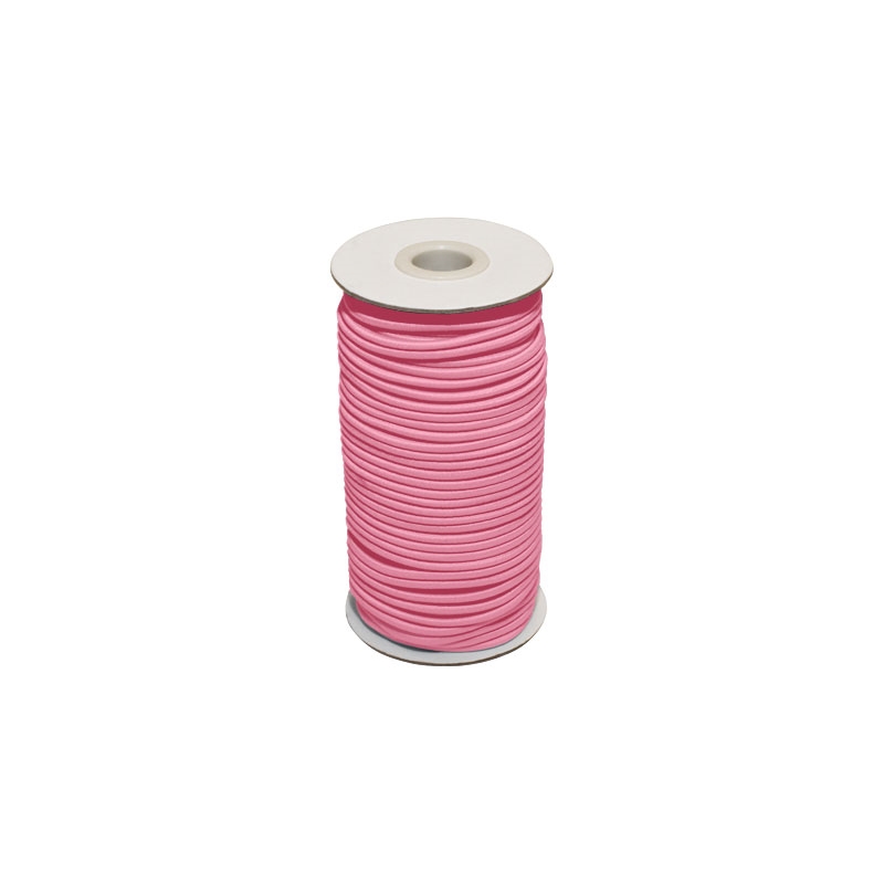 ELASTIC CORD 2 MM PINK 513 POLYESTER 50 MB