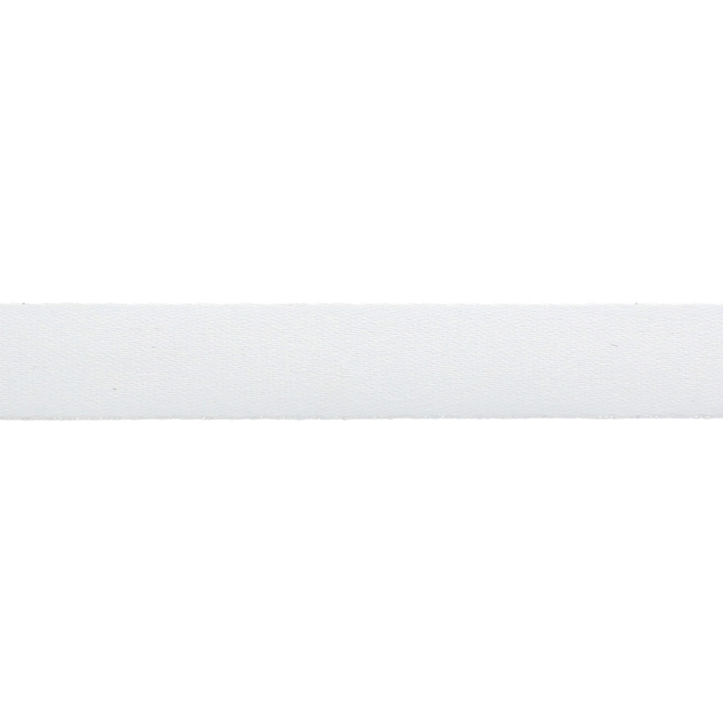 Taśma smyczowa sublimacyjna poliestrowa 15 mm/1,1 mm biała  (501)