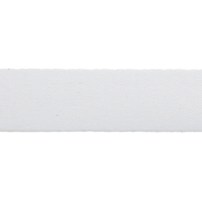 Taśma smyczowa sublimacyjna poliestrowa 25 mm/0,65 mm biała  (501)