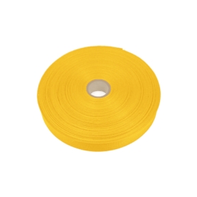 Taśma lamówka rypsowa  20 mm / 0,40 mm żółta (506)