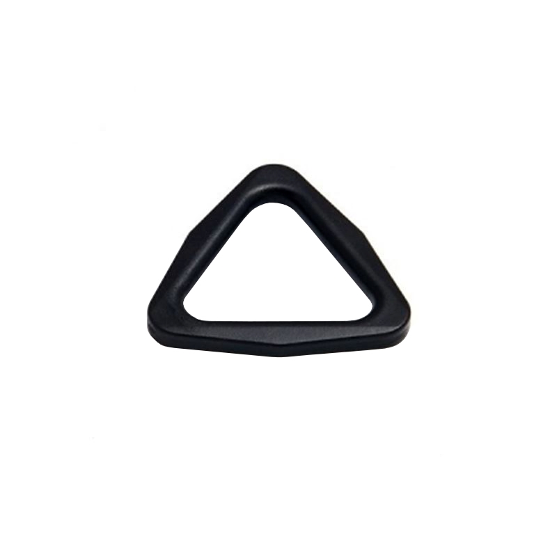 Plastový trojúhelník 30 mm lucjan černý 100 ks