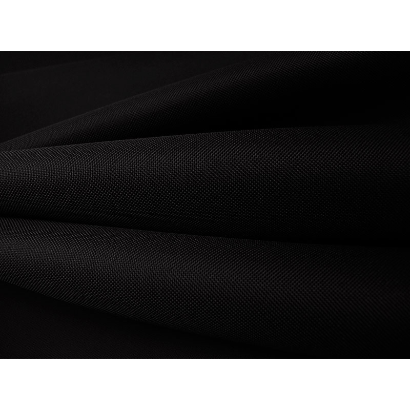 Polyester fabric premium 600d*300d waterproof pvc-f covered black 580 150 cm 50 mb