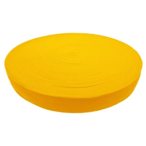 Taśma nośna polycotton 38x1,4 mm (A 611) jasnożółta