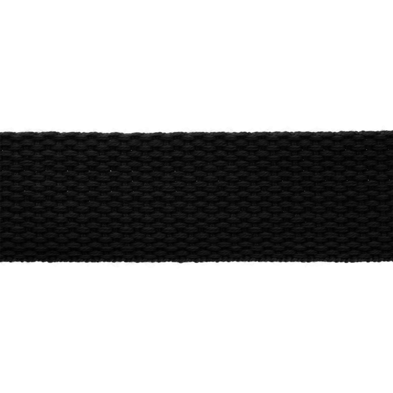 Taśma nośna polycotton 25x1,35 mm (A 580) czarna