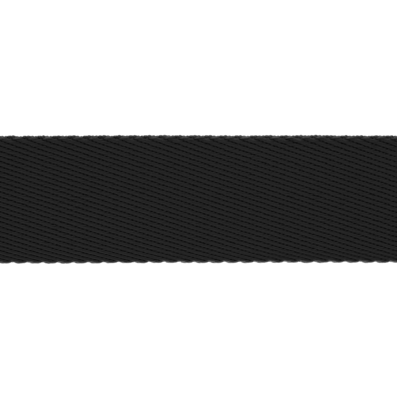 Polycotton tragband 50 mm/1,6 mm (+/-5%) black 50 yd