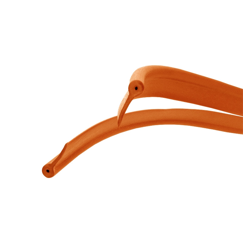 Páska profilovaná kedr 10 mm oranžová