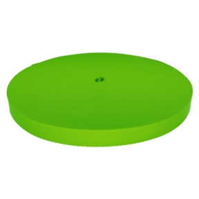 Taśma smyczowa poliestrowa 15 mm/1,1 mm zielona (042)