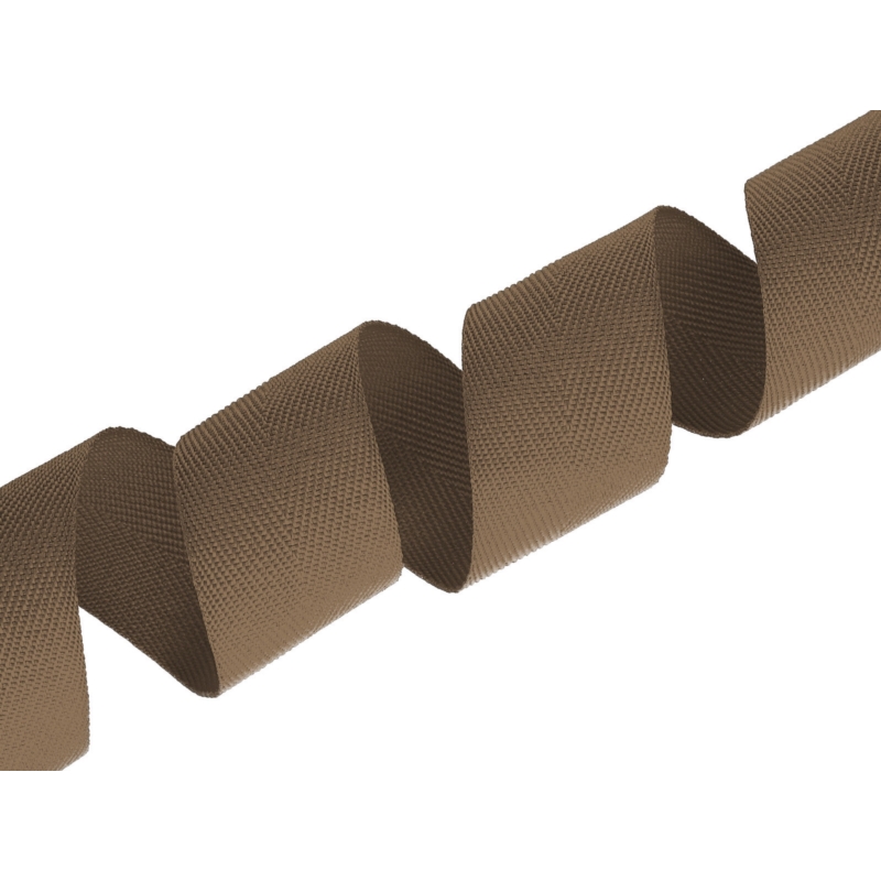 Herringbone twill tape 30 mm/0,8 mm dark beige (894)