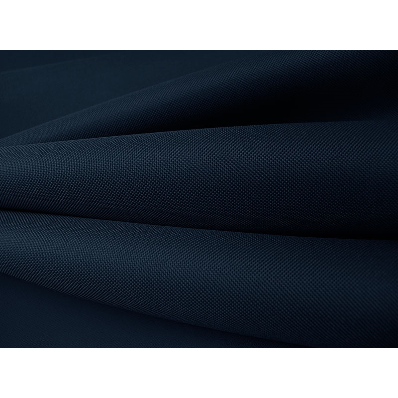 Polyester fabric premium 600d*300d waterproof pvc-d covered navy blue&nbsp919 150 cm 50 mb