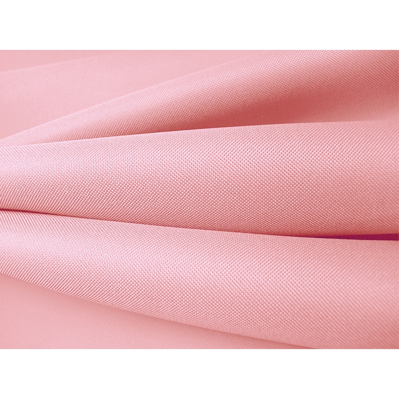 Polyester fabric premium 600d*300d waterproof pvc-d covered light pink 811 150 cm 50 mb