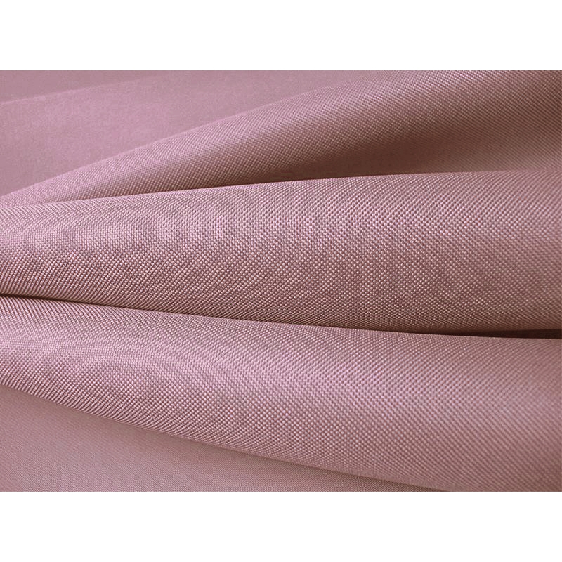 Polyester fabric premium 600d*300d waterproof pvc-d covered light pink 552 150 cm 50 mb