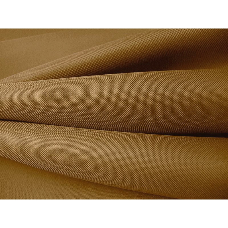 Polyester fabric premium 600d*300d  waterproof pvc-d covered light&nbspbrown 508 150 cm 50 mb