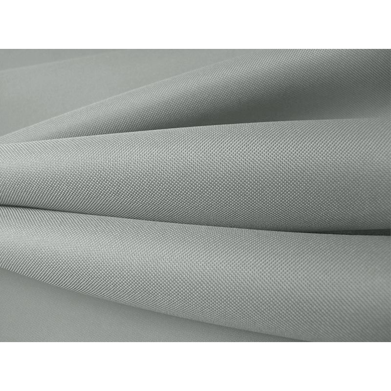 Polyester fabric premium 600d*300d waterproof pvc-d covered light grey 336 150 cm 50 mb