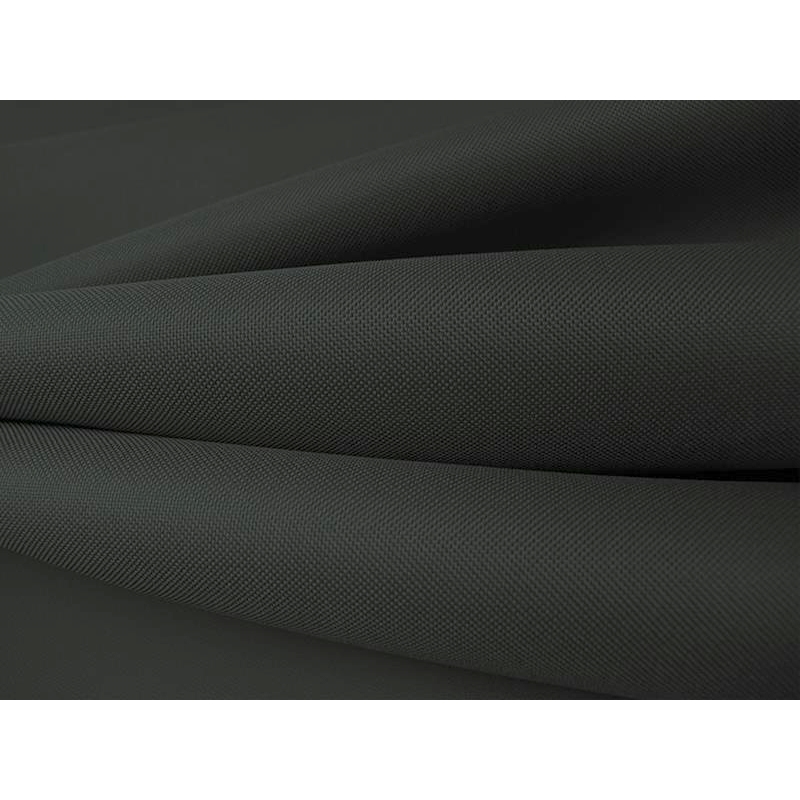 Polyester fabric premium 600d*300d waterproof pvc-d covered dark grey 182 150 cm 50 mb