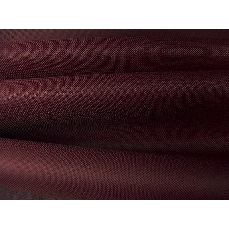 Polyester fabric 600d*300d waterproof pvc-d covered maroon 48 150 cm 50  mb