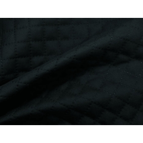 Tkanina Oxford pikowana wodoodporna karo (156) ciemnoszara