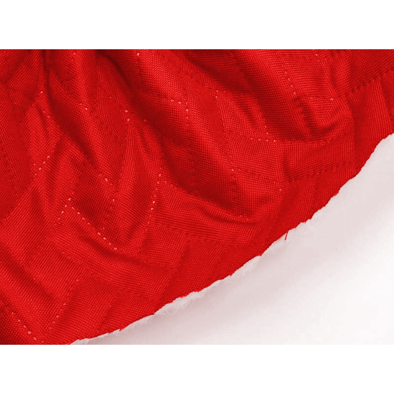 Quilted polyester fabric Oxford 600d pu*2 waterproof premium (620) red 160 cm 25 mb