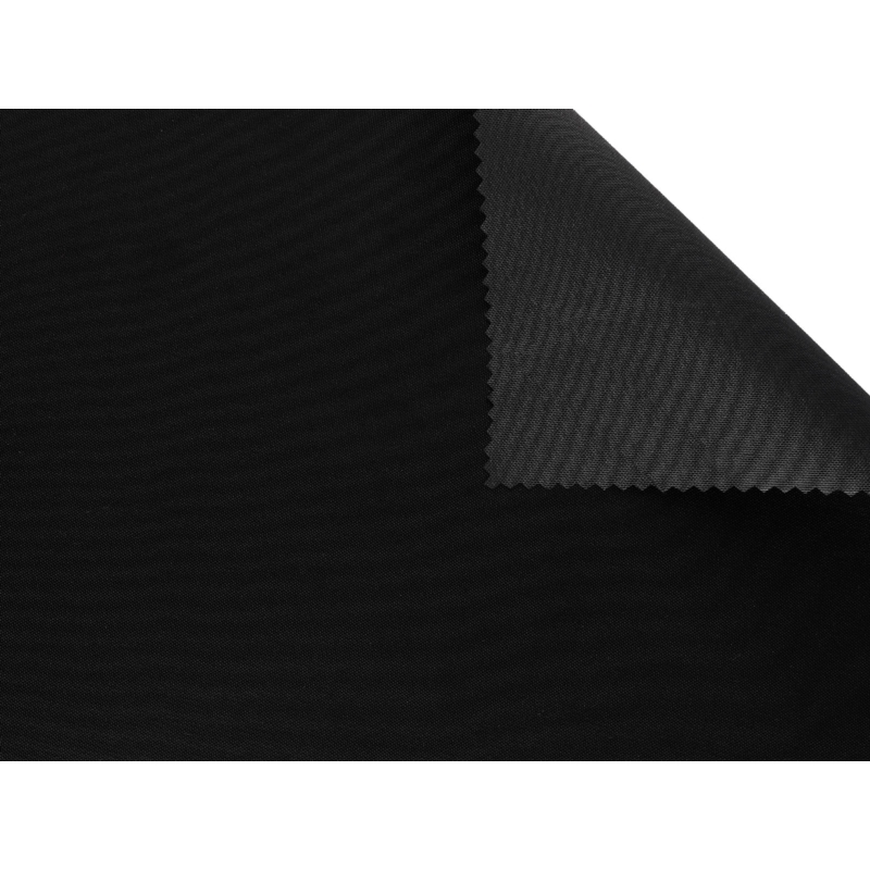 Polyesterová tkanina Oxford 300d  pu (580) černá 160 cm 50 m
