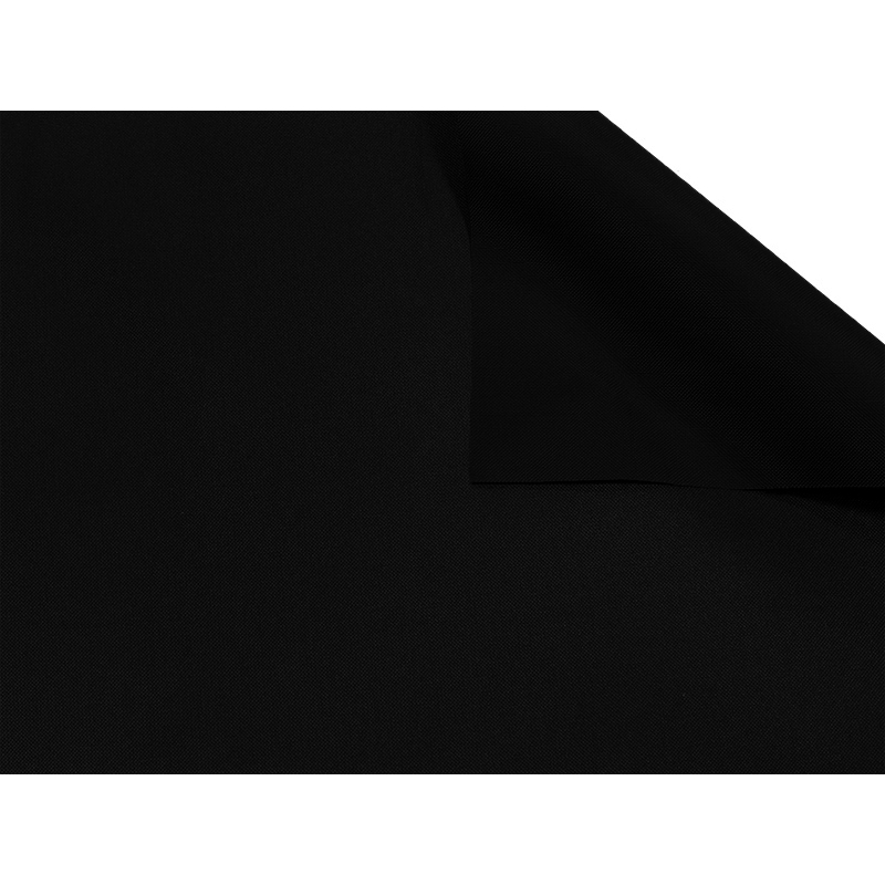 Polyester-stoff Oxford 210d pu-beschichtet  wasserdicht (580) Schwarz&nbsp150 cm 100 lm