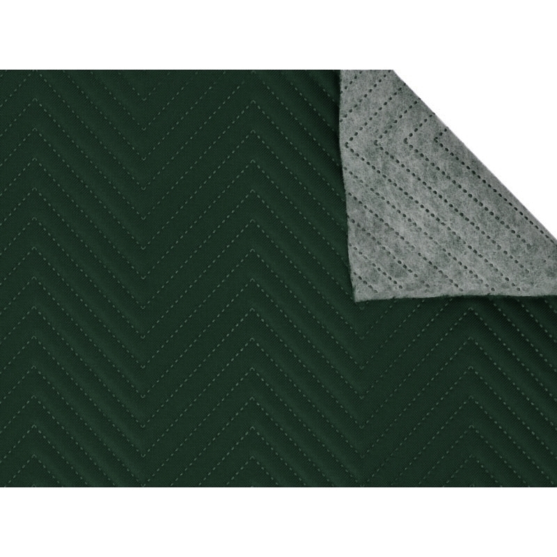 Quilted polyester fabric Oxford 600d pu*2 waterproof honeycomb  (693)  dark&nbspgreen 160 cm